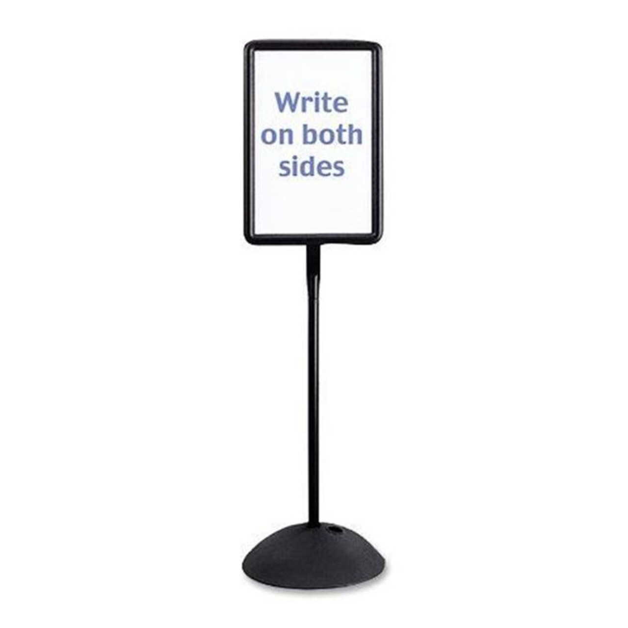Safco Product 4117BL Write Way Rectangle Message Board&#x26;#44; Black